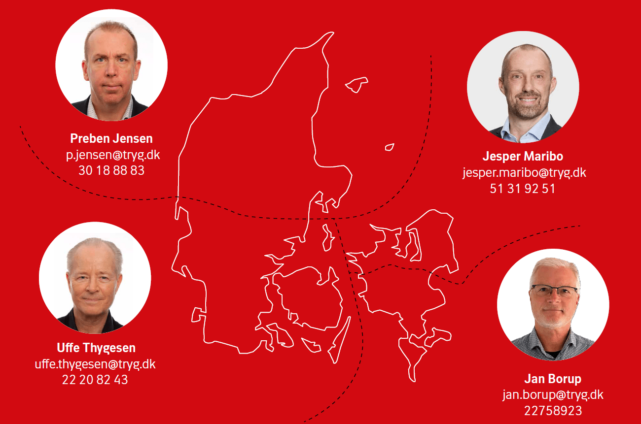 Kort over rådgivere - Lægeforeningen