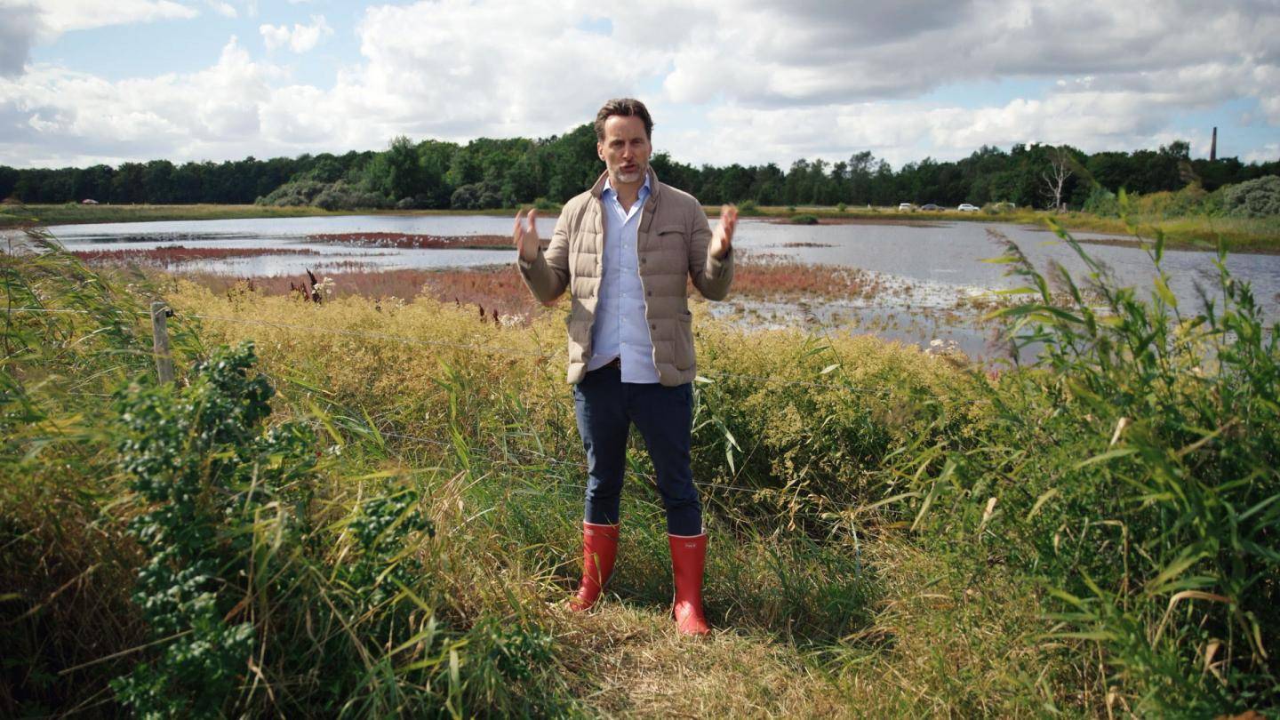 Johan Kirstein Brammer i gummistøvler